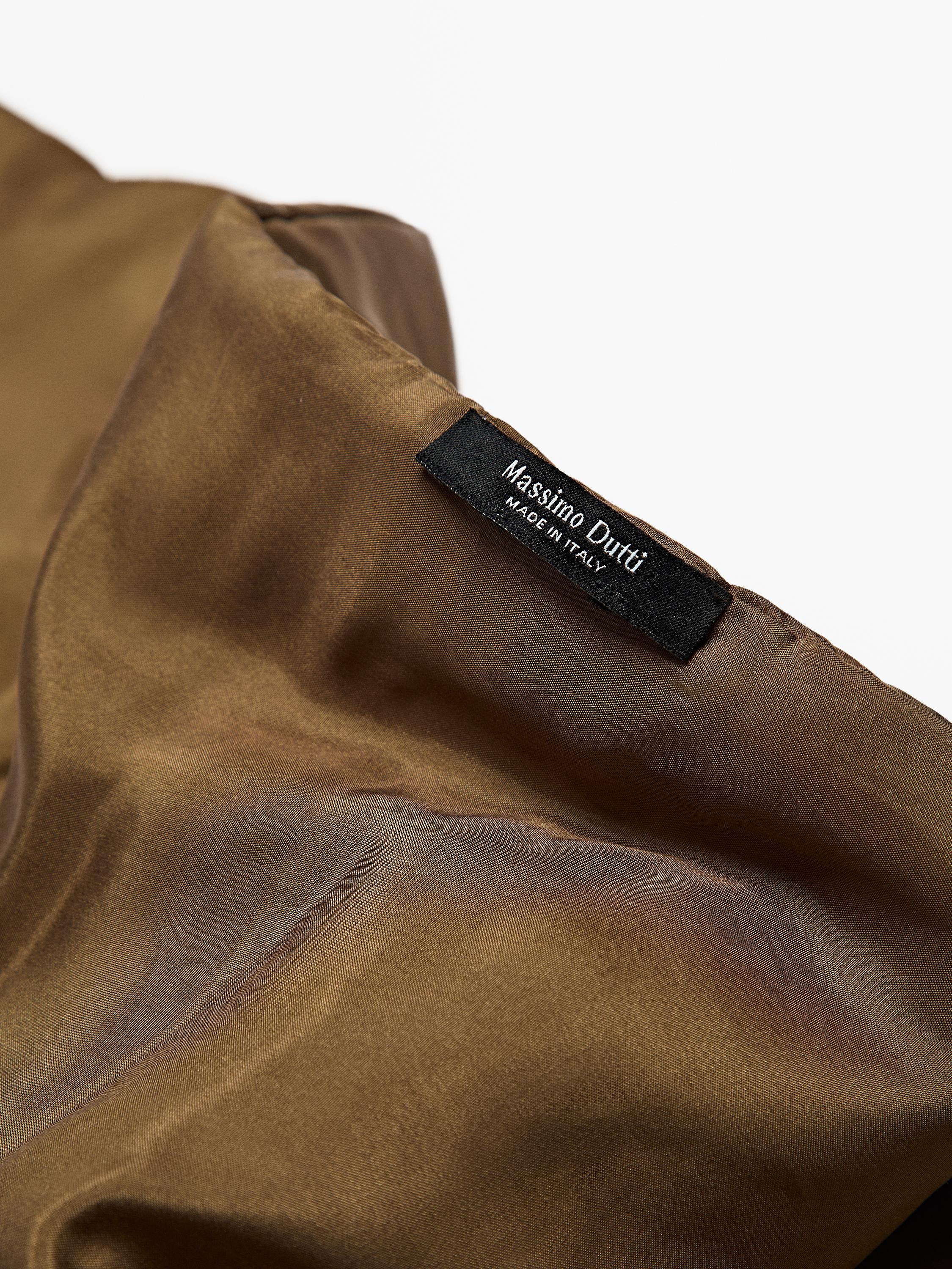 Bandana matelassé 100 % soie